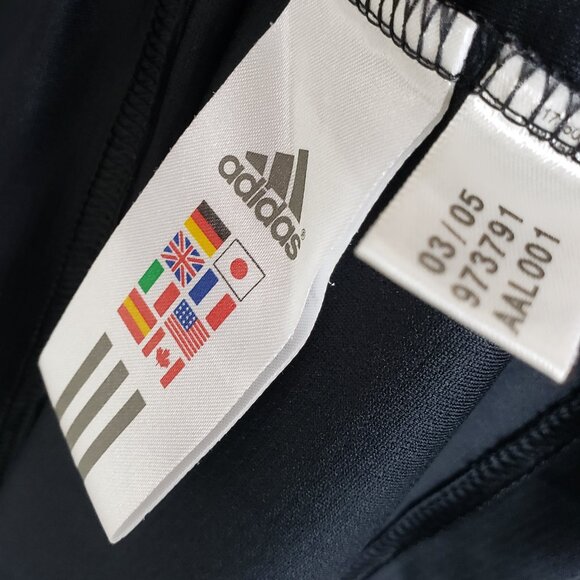 Vintage Adidas 3 Stripes Long Sleeve Shirt ClimaLite Activewear size L Y2K 2005 - Picture 6 of 11